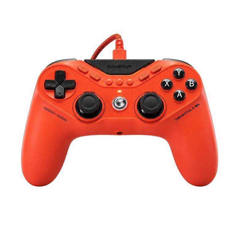 GameSir T3 CE Tarantula 8K Wired Game Controller for Switch, PC, Android, Steam(Orange)