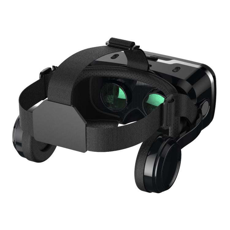 VR SHINECON G04E Earphone Edition 3D Phase Sound VR Glasses for 4.7-6.0 inch Phone, Model:G04E+C8...