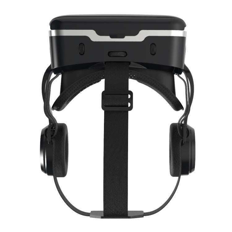 VR SHINECON G04E Earphone Edition 3D Phase Sound VR Glasses for 4.7-6.0 inch Phone, Model:G04E+C8...