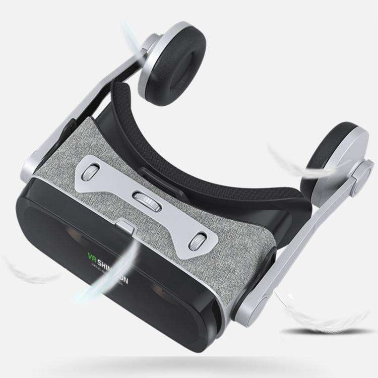 VR SHINECON G07E Earphone Edition VR Glasses for 4.7-6.1 inch Phone, Model:G07E+B01