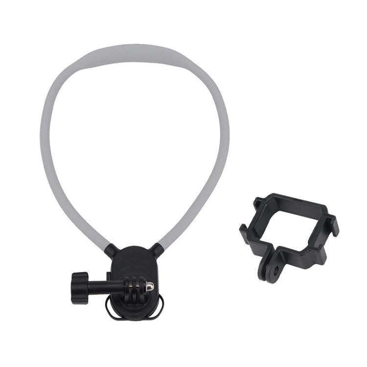 For DJI Osmo Pocket 4P / 4 / 3 Lazy Neck Bracket POV View Mount(Neck Mount Strap Set)