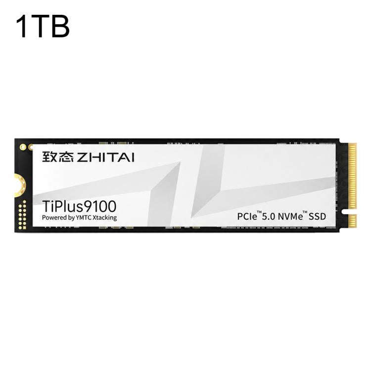 ZHITAI TiPlus9100 PCIe 5.0 NVMe M.2 SSD Internal Solid State Drive for Desktop PC and Laptop, Cap...