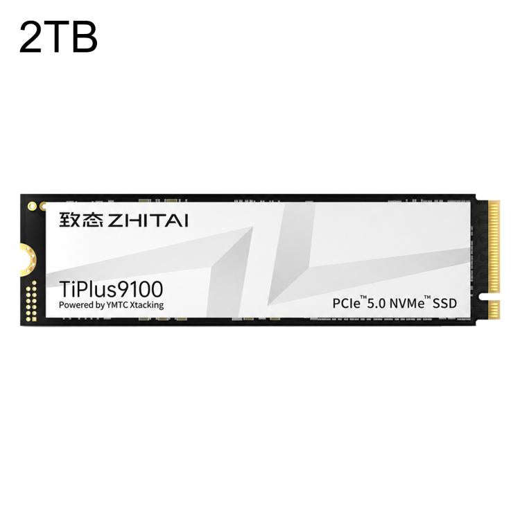 ZHITAI TiPlus9100 PCIe 5.0 NVMe M.2 SSD Internal Solid State Drive for Desktop PC and Laptop, Cap...