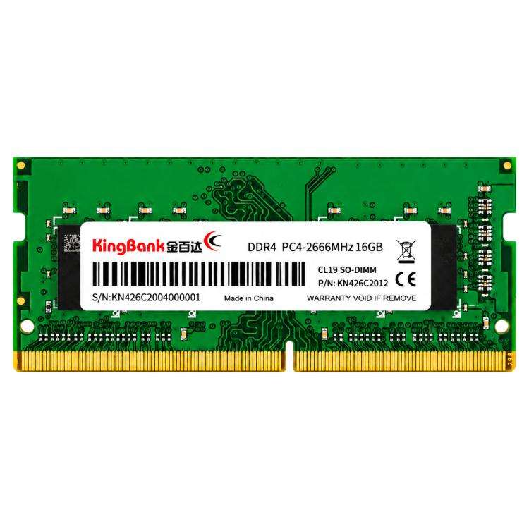 KINGBANK DDR4 Desktop RAM, Capacity:16G 2666MHz