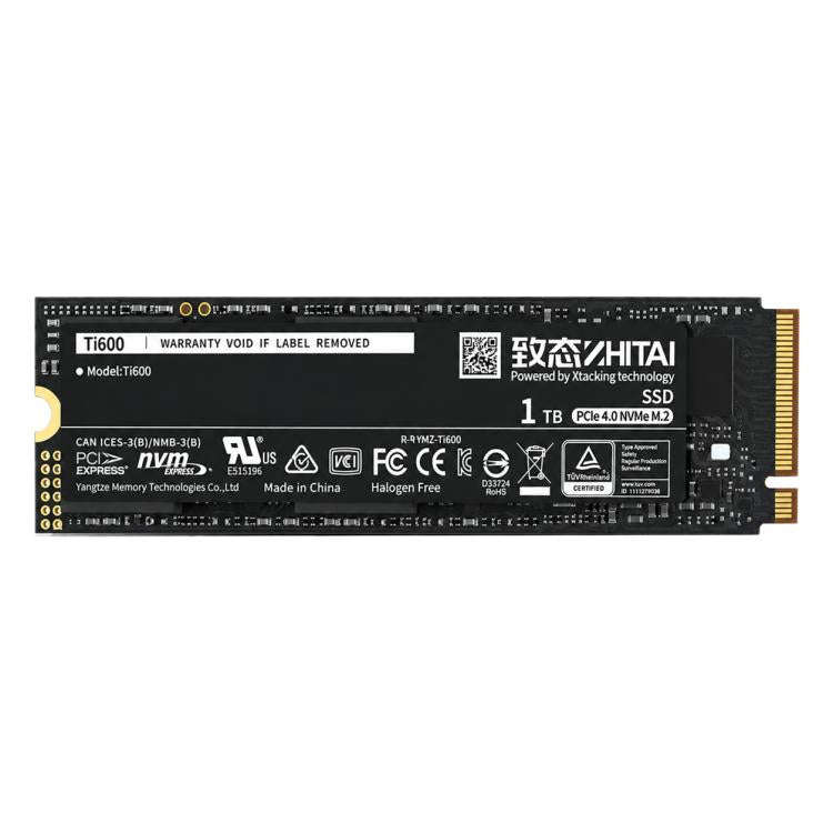 ZHITAI Ti600 PCIe 4.0 NVMe M.2 SSD, Capacity:1TB