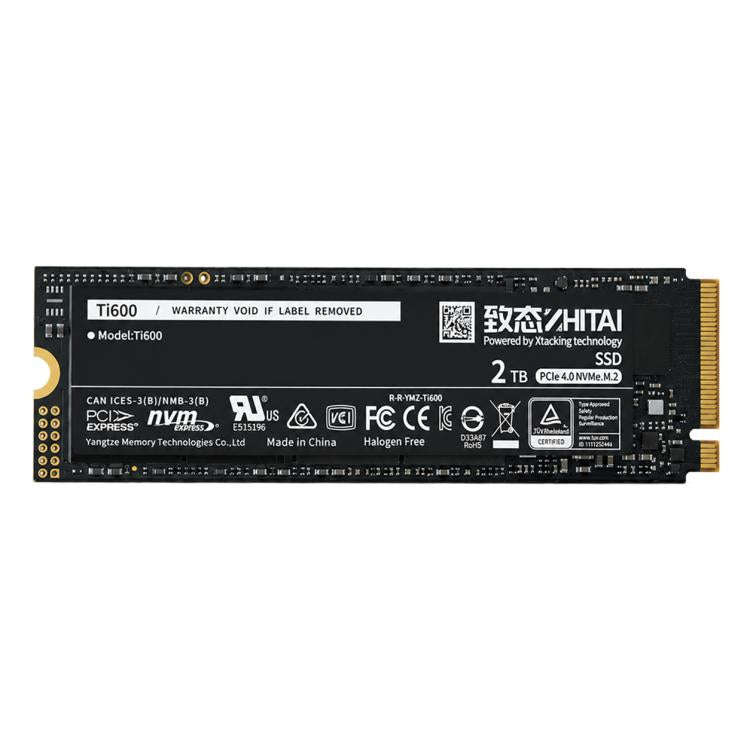 ZHITAI Ti600 PCIe 4.0 NVMe M.2 SSD, Capacity:2TB