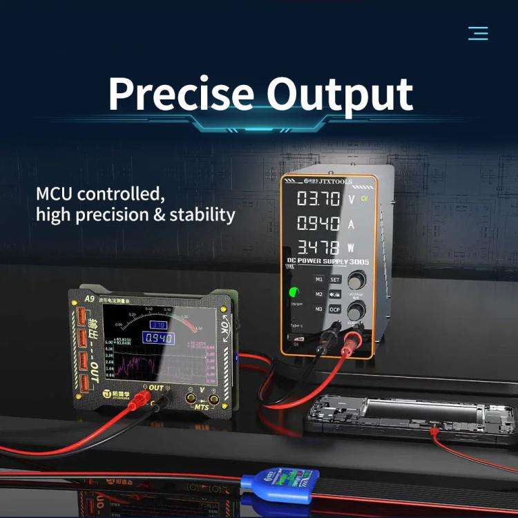 JTX-3005 Multiple Protections 4-Digit Display Adjustable DC Power Supply, Plug:EU Plug