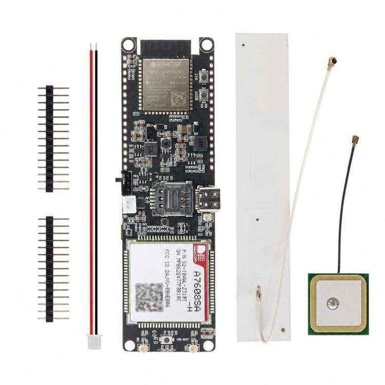 LILYGO Wireless Communication Module, Type:T-A7608SA-H S3