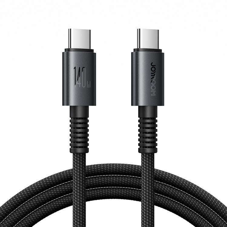 JOYROOM AC40 140W Type-C to Type-C Fast Charging Data Cable, Length: 1m(Black)