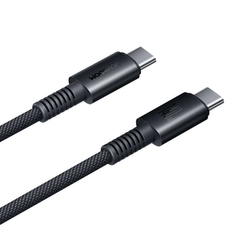 JOYROOM AC40 140W Type-C to Type-C Fast Charging Data Cable, Length: 1m(Black)