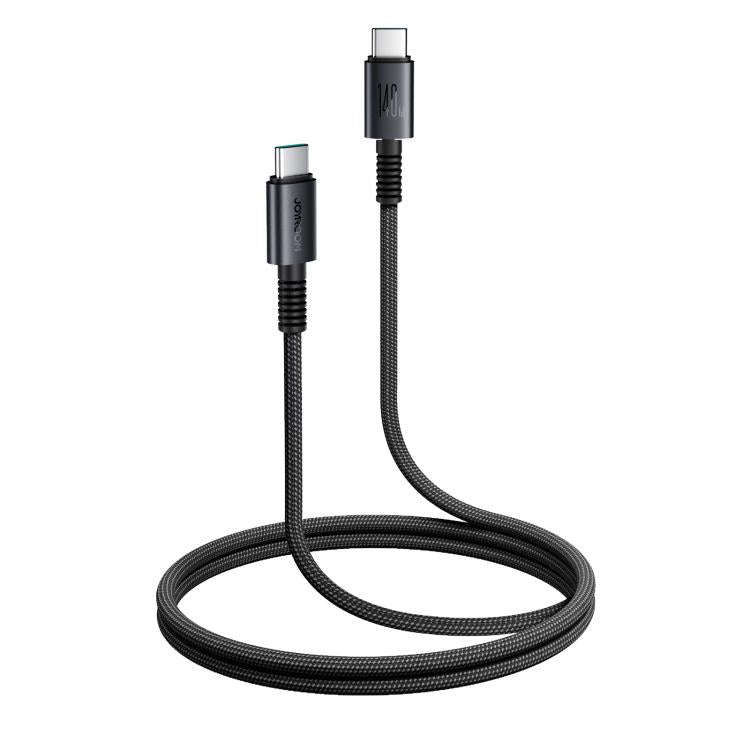 JOYROOM AC40 140W Type-C to Type-C Fast Charging Data Cable, Length: 1m(Black)