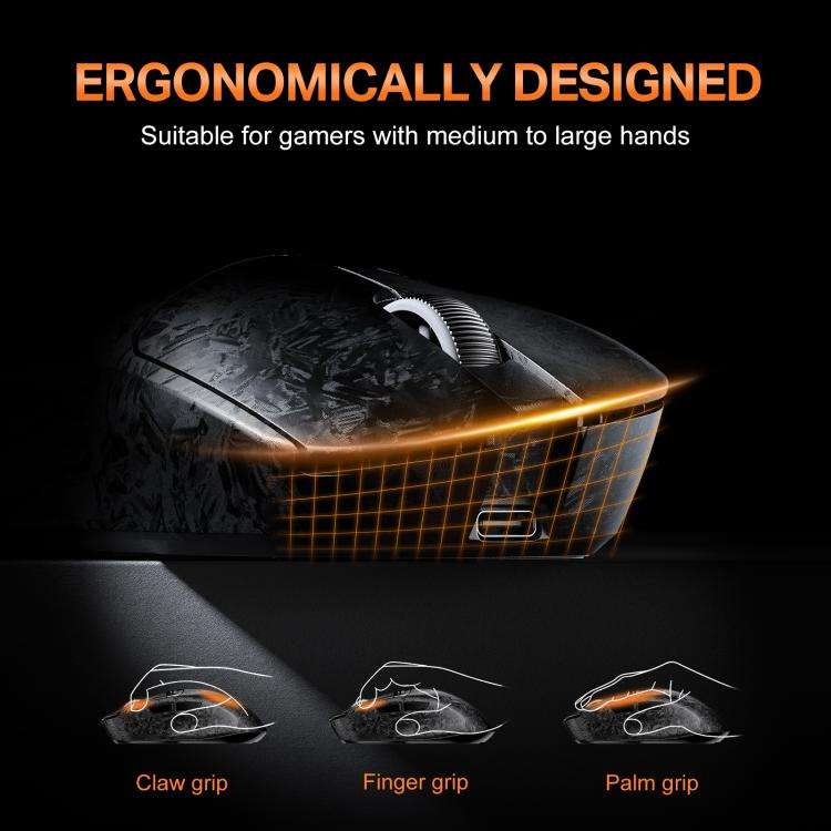 ONIKUMA DM08 Composite Carbon Fiber Gaming Mouse