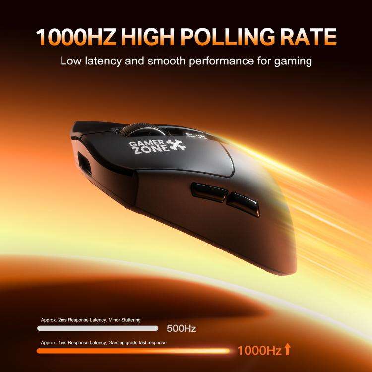 ONIKUMA DM10 Lightweight Gaming Mouse(Black)
