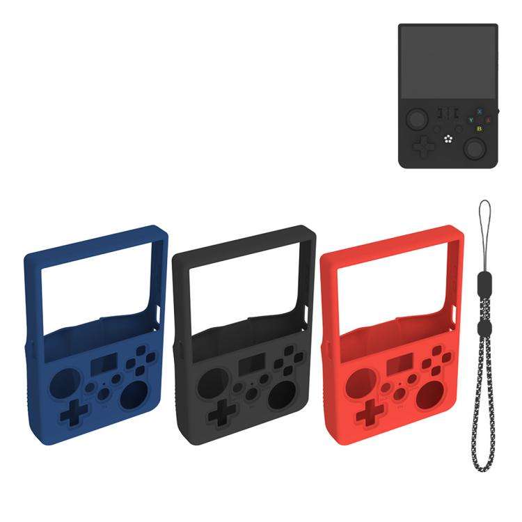 Silicone Protective Case for R36MAX2 Game Console(Blue)
