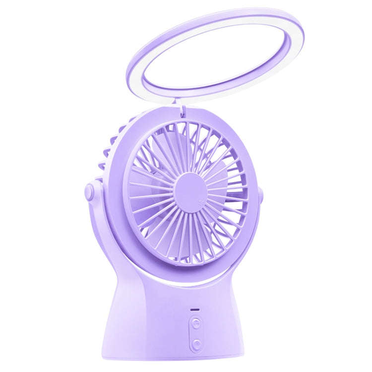 S1 Multi-function Portable USB Charging Mute Desktop Electric Fan Table Lamp, with 3 Speed Contro...