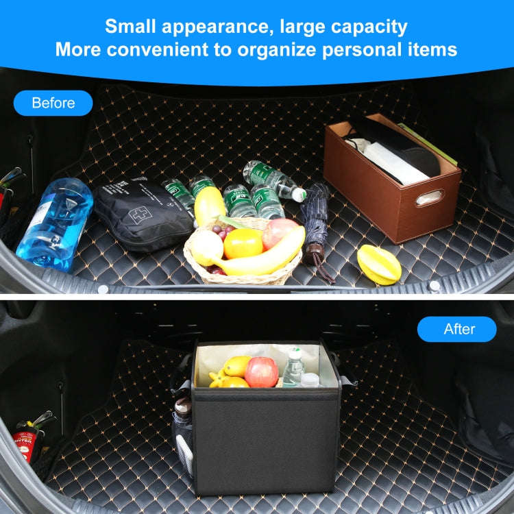 FunAdd Foldable Storage Fresh Box Vehicle Trunk Organizer Bag (Black)