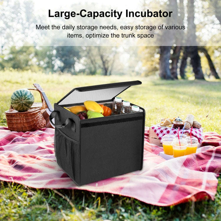 FunAdd Foldable Storage Fresh Box Vehicle Trunk Organizer Bag (Black)
