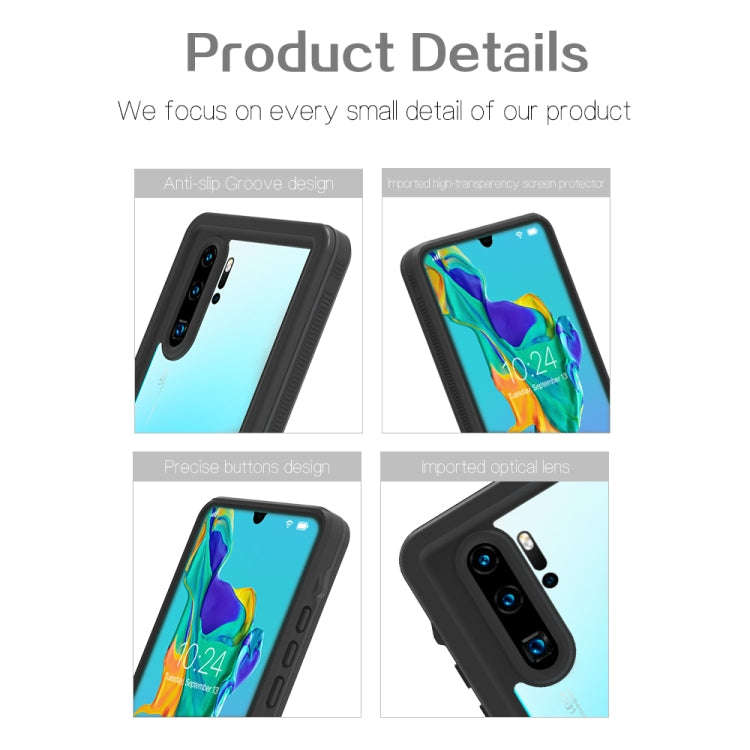 Shockproof Waterproof PC+TPU Protective Case for Huawei P30 Pro (Black)