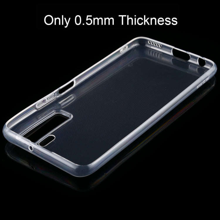 For Huawei nova 7 SE 0.5mm Ultra-Thin Transparent TPU Protective Case (Transparent)