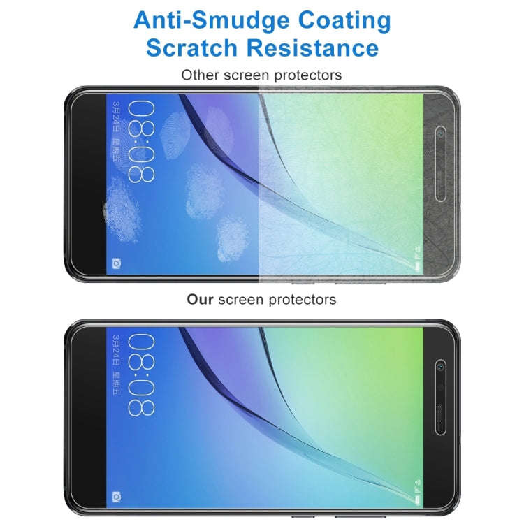 100 PCS 9H 2.5D Tempered Glass Film for Huawei nova Lite