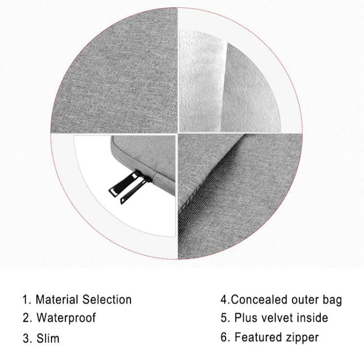 Universal Wearable Business Inner Package Laptop Tablet Bag, 12 inch and Below Macbook, Samsung, ...