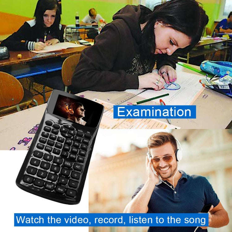 2.4 inch Display Screen Anti-peeping Scientific Calculator, Support Sound Recording / Radio / Mus...