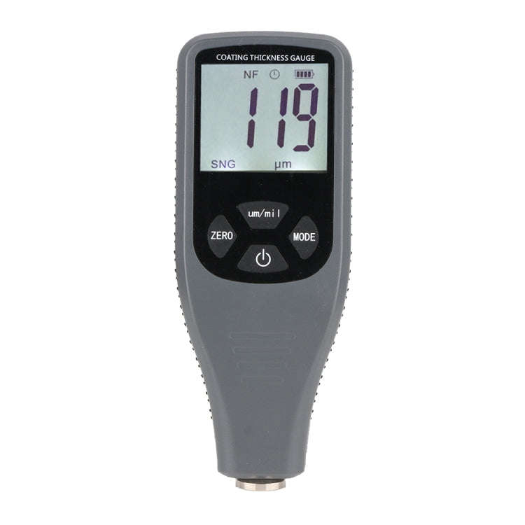 RZ240 Ferrous & Non-Ferrous 2 in 1 Digital Coating Paint Thickness Gauge Meter Tools (Grey)