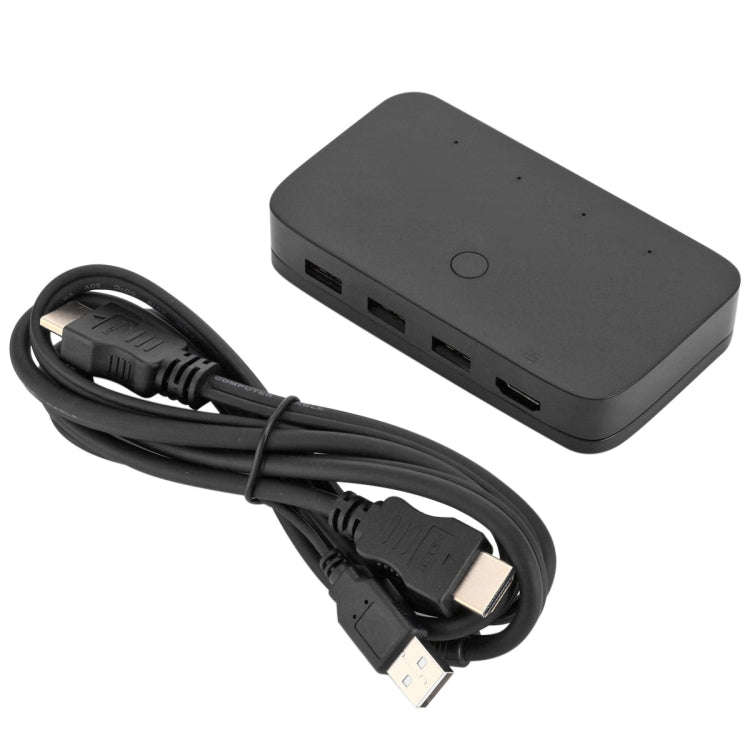 4x1 4Kx2K HDMI / USB / KVM Switch