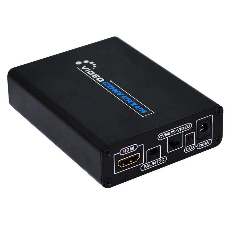 HDMI to Composite / AV S-Video Converter RCA CVBS/L/R Video Converter Adapter, AU Plug