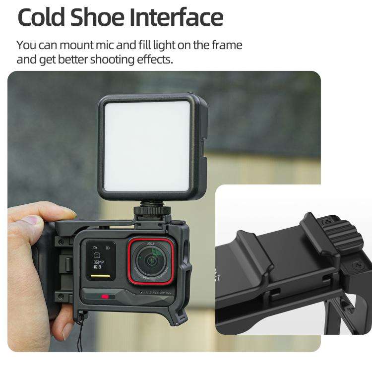 Sunnylife 2-in-1 Detachable Protective Frame & Street Photography Handle for Insta360 Ace Pro 2 /...