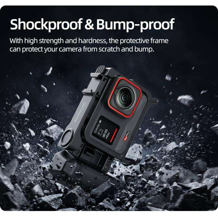 Sunnylife 2-in-1 Detachable Protective Frame & Street Photography Handle for Insta360 Ace Pro 2 /...