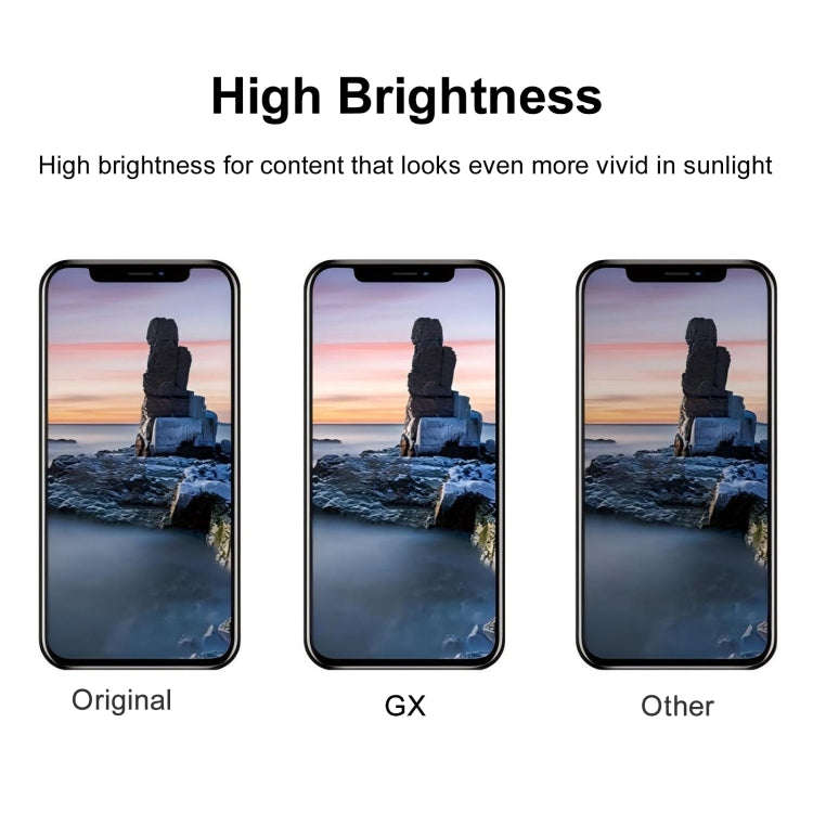 GX OLED Screen with Frame for iPhone 11 Pro Max(Black)