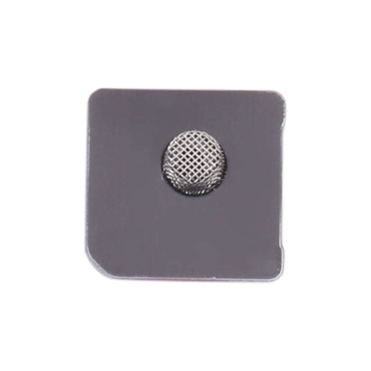 10 PCS Microphone Dustproof Mesh for iPhone 12 / 12 Pro (Black)