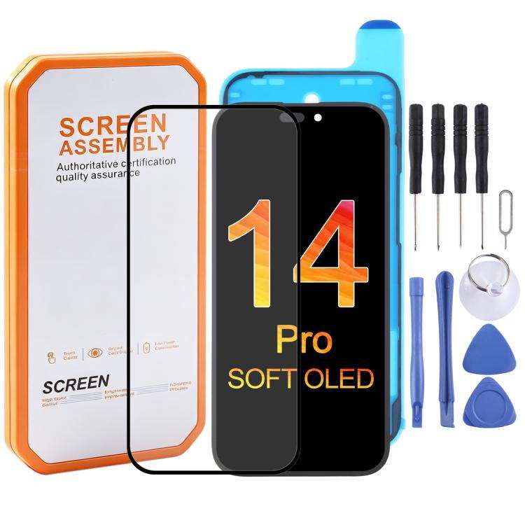 HXL Soft OLED Screen For iPhone 14 Pro
