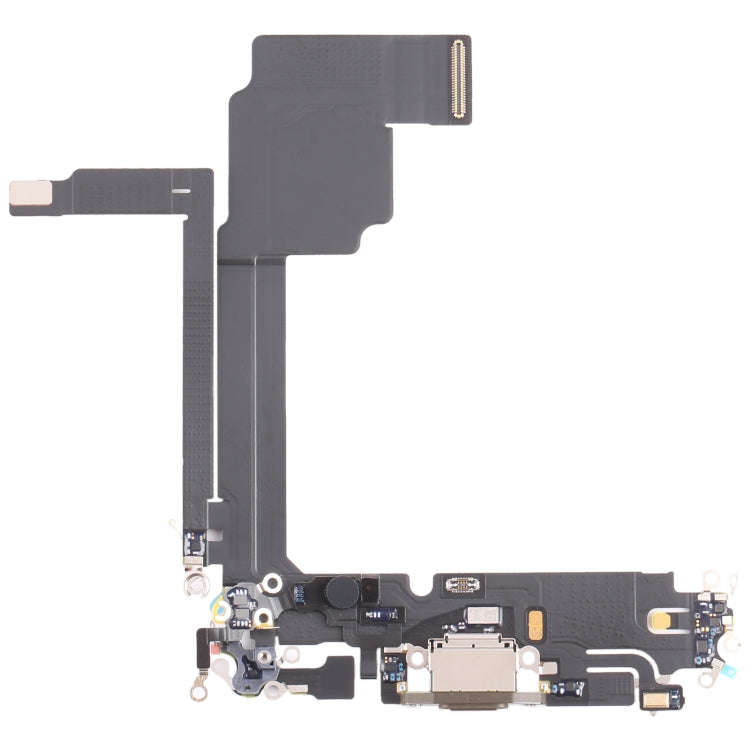 For iPhone 15 Pro Max Original Charging Port Flex Cable (Titanium Color)