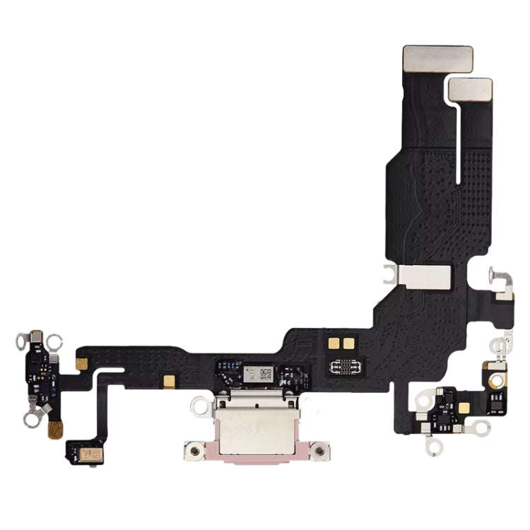 For iPhone 15 Plus Original Charging Port Flex Cable (Pink)