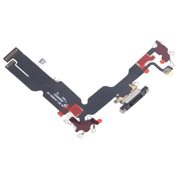 For iPhone 15 Plus Charging Port Flex Cable (Black)