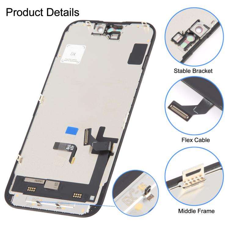 GX Hard OLED Screen For iPhone 15
