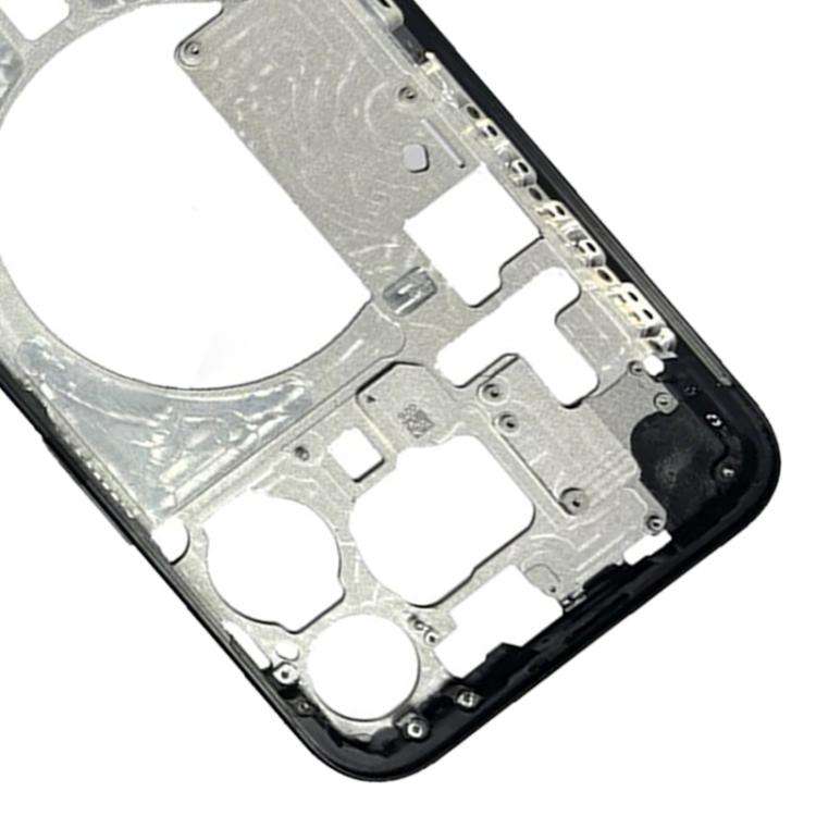 For iPhone 15 Pro Max Middle Frame Bezel Plate with Side Keys + Card Tray, Version:CE EU Version ...