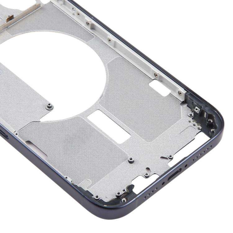 For iPhone 15 Pro Max Middle Frame Bezel Plate with Side Keys + Card Tray, Version:CE EU Version ...