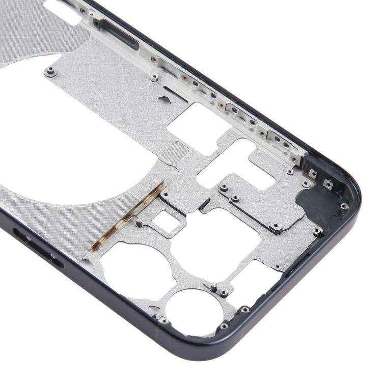 For iPhone 15 Pro Max Middle Frame Bezel Plate with Side Keys + Card Tray, Version:CE EU Version ...