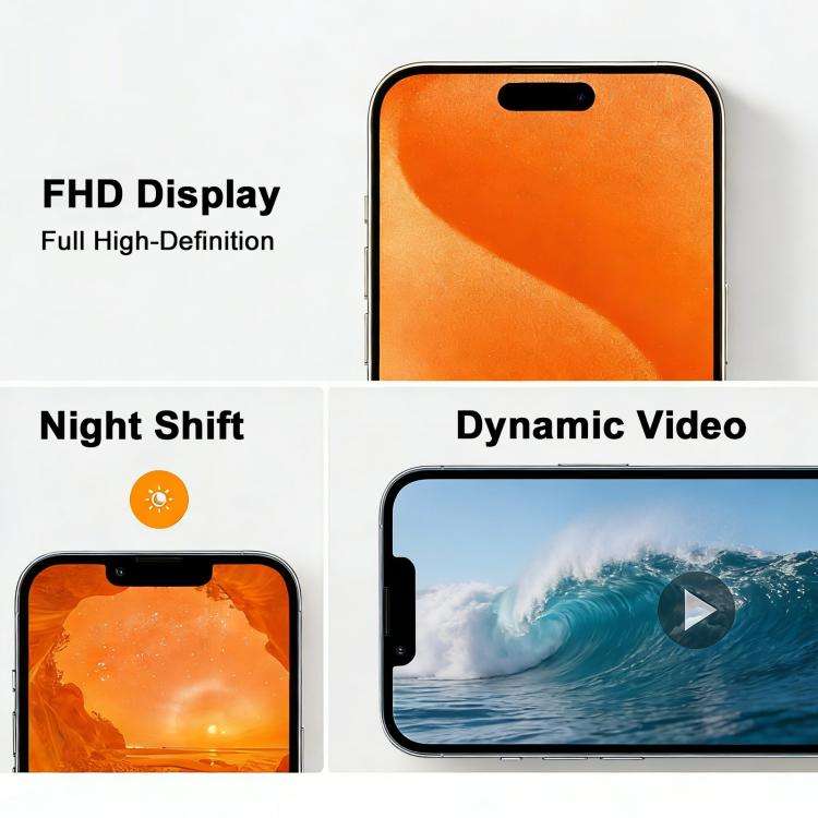HXL Soft OLED Screen For iPhone 15 Pro
