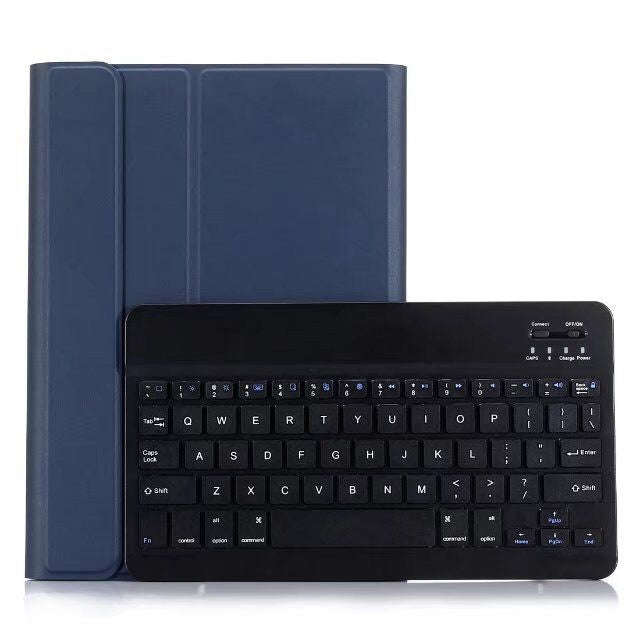 Detachable Bluetooth Keyboard + Horizontal Flip Leather Tablet Case with Holder for iPad Pro 9.7 ...