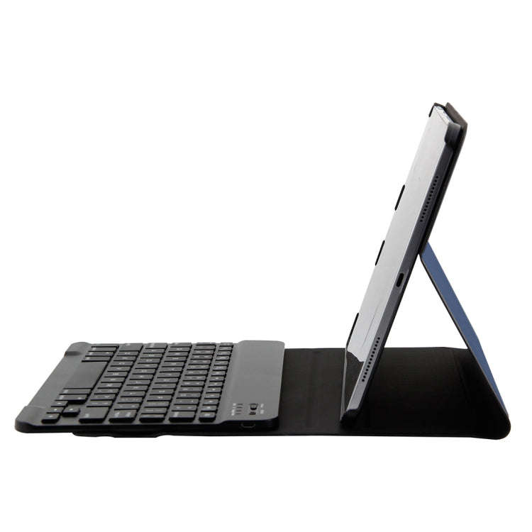 1130B Detachable Bluetooth 3.0 ABS Brushed Texture Keyboard + Lambskin Texture Leather Tablet Cas...