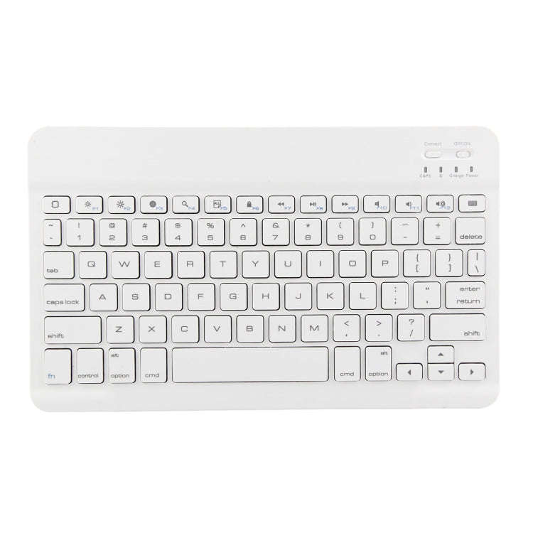 FT-1030 Bluetooth 3.0 ABS Brushed Texture Keyboard + Skin Texture Leather Tablet Case for iPad Ai...