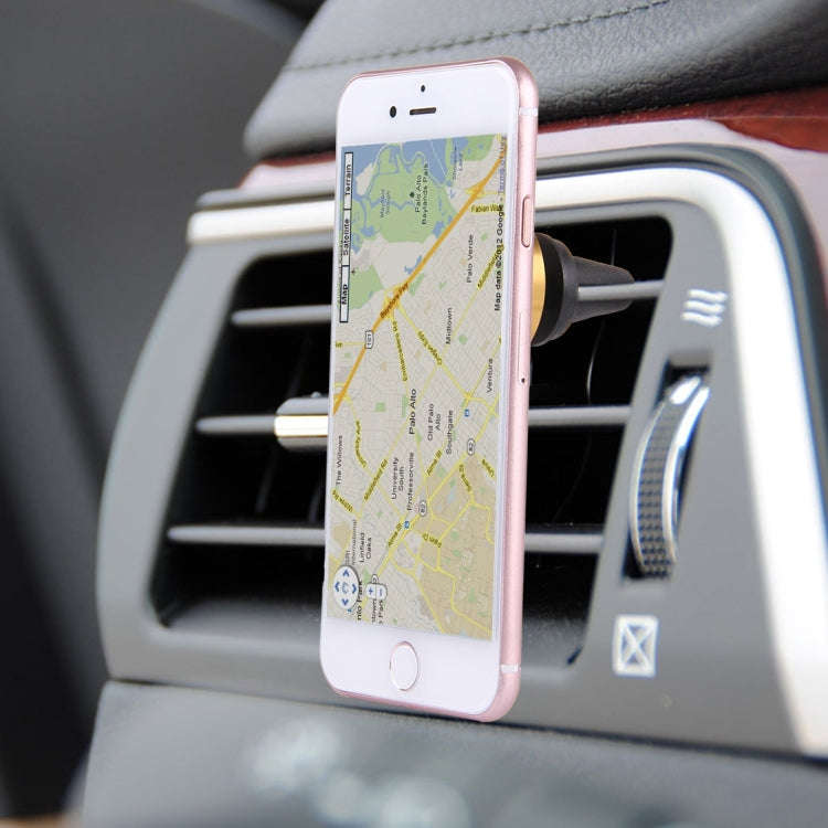 Car Magnetic Air Vent Mount Dock Holder with Quick-snap, For iPhone, Galaxy, Huawei, Xiaomi, LG, ...