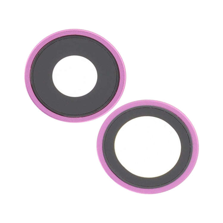 For iPhone 16 / 16 Plus Rear Camera Lens Cover (Pink)