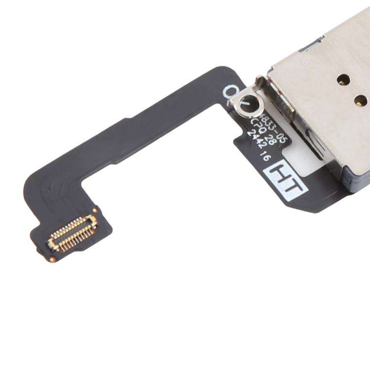 For iPhone 16 Dual SIM Card Holder Socket with Flex Cable