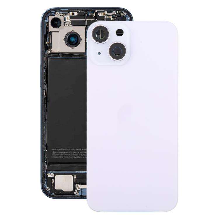 For iPhone 14 EU Version Battery Back Cover with Middle Frame(Purple)