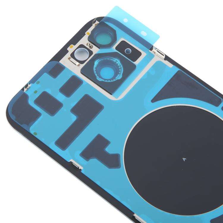 For iPhone 14 Plus China Version Battery Back Cover with Middle Frame(Blue)